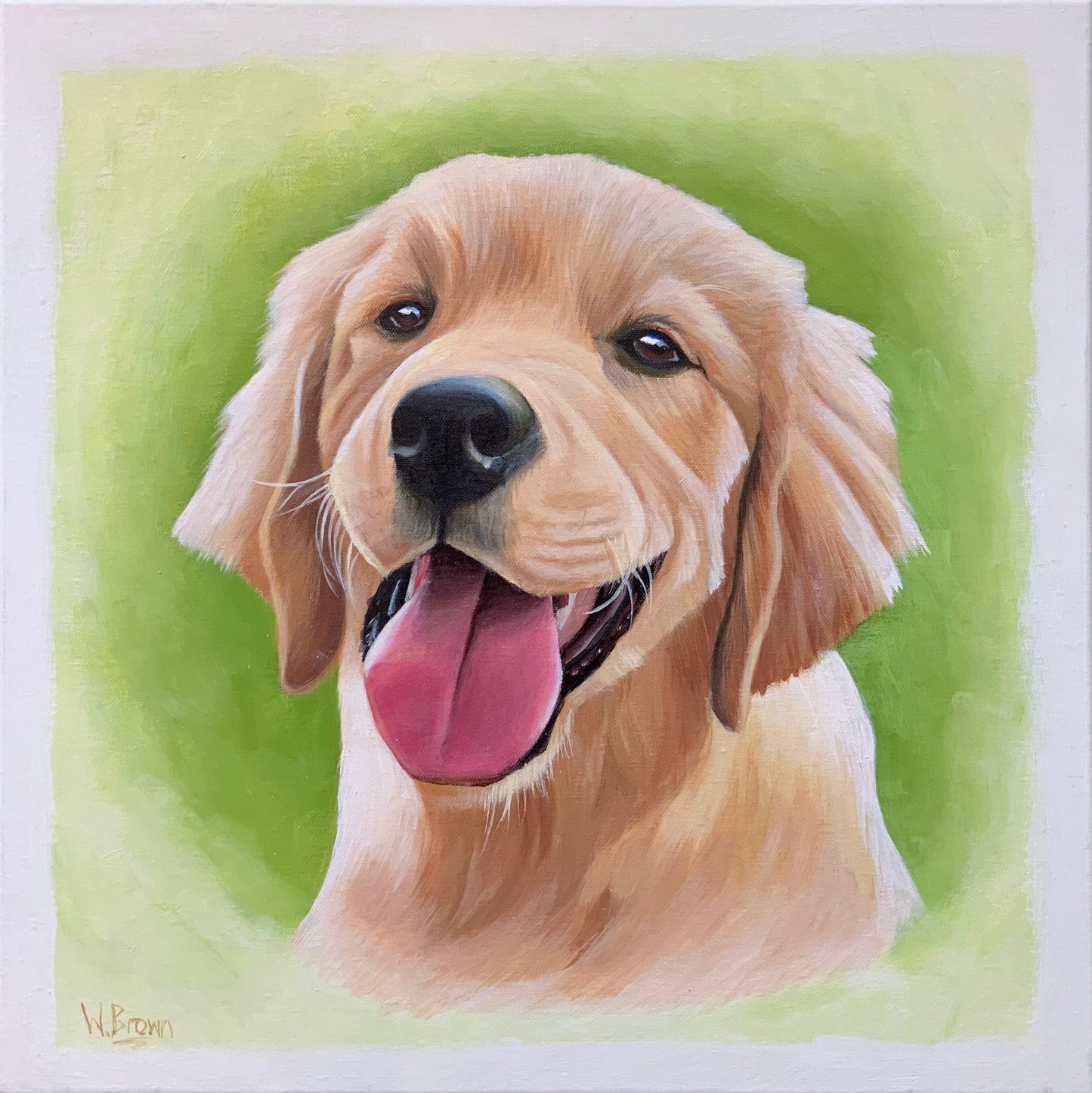 Pet portrait by Wendy Brown in Weston-super-Mare