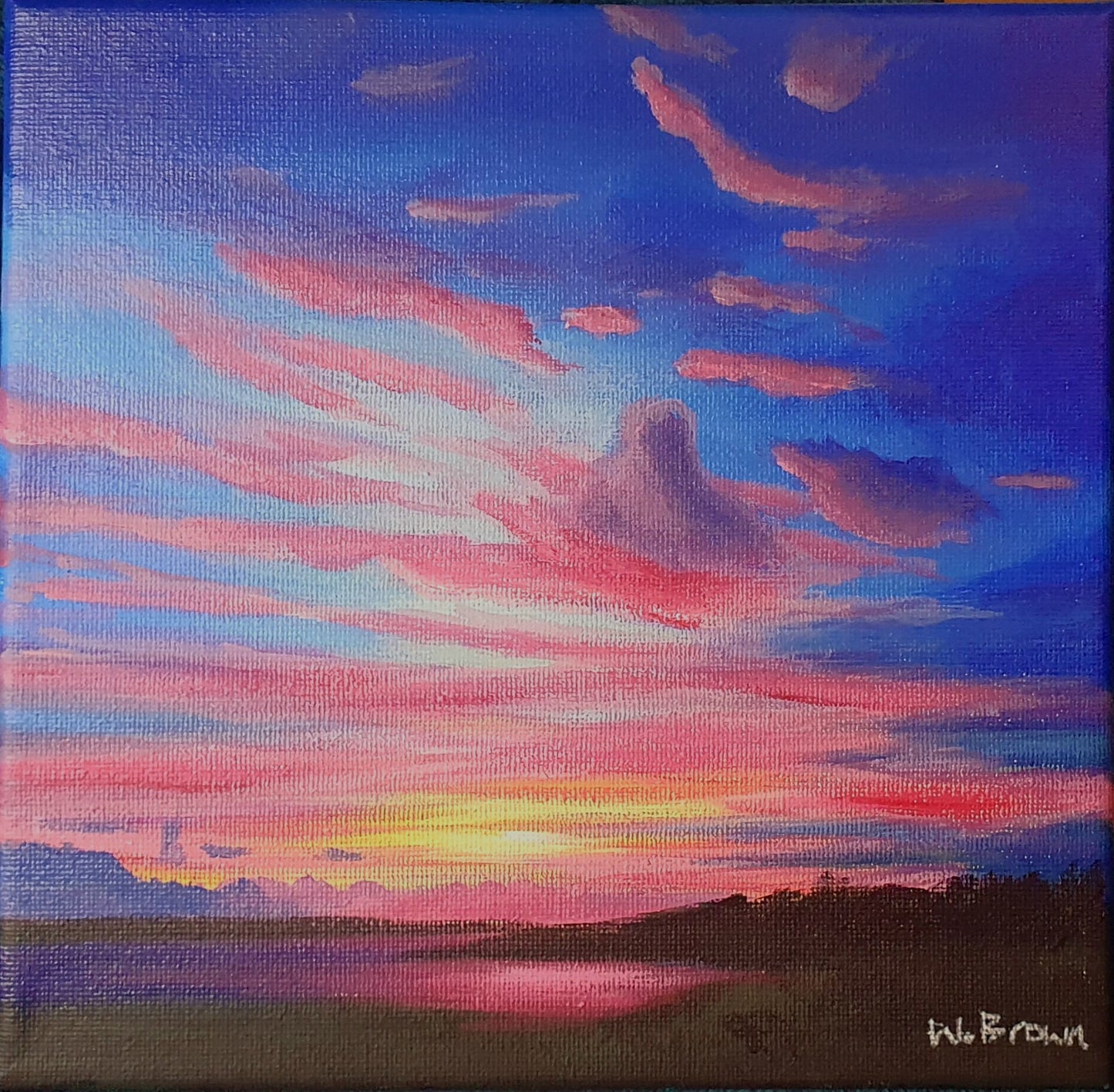 "Sunset over St. Agnes" by Wendy Brown