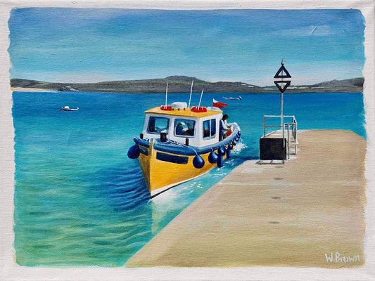 "Golden Spray, Church Quay, Bryher, Isles of Scilly" by Wendy Brown