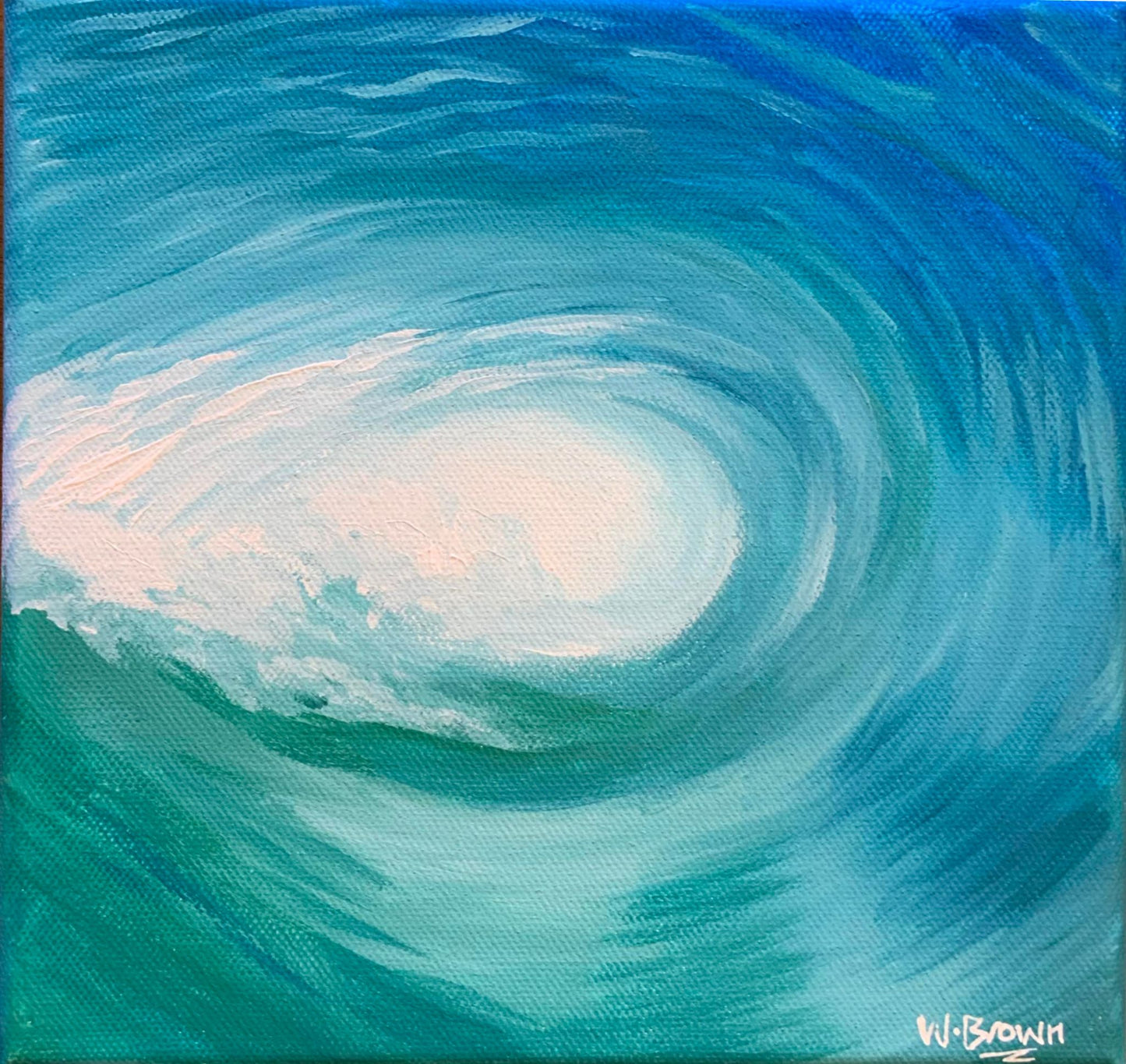 "Ocean Swirl" by Wendy Brown